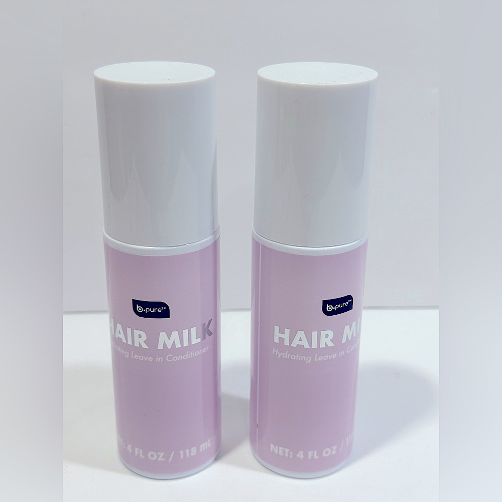 Set of 2 - b•pure Hair Milk Hydrating Leave-In Conditioner - 4fl oz.